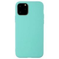 Mehka plastična prevleka za iPhone 13 - cijan