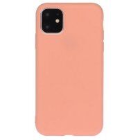 Mehka plastična prevleka za iPhone 13 - oranžna
