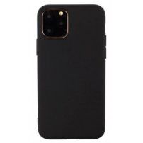 Mehka plastična prevleka za iPhone 13 Pro - črna