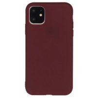 Mehka plastična prevleka za iPhone 13 Pro Max - vinsko