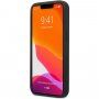 AMG Carbon Effect ovitek s teksturo karbonskih vlaken za iPhone 13 - črna