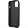 AMG Carbon Effect ovitek s teksturo karbonskih vlaken za iPhone 13 - črna