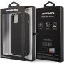 AMG Carbon Effect ovitek s teksturo karbonskih vlaken za iPhone 13 - črna