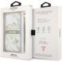 Guess Marble Stripe ovitek za iPhone 13 Pro Max - zelena