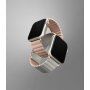 UNIQ Revix obojestranski trakec za Apple Watch 42mm / 41mm / 40mm / 38mm - roza-bež