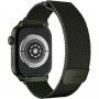 Uniq Dante jekleni pašček za Apple Watch 42mm / 41mm / 40mm / 38mm - olivno