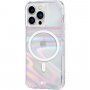 Case Mate Soap Bubble holografski etui z MagSafe za iPhone 13 Pro - jasno