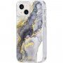Case Mate Tough Print marmornat etui za iPhone 13 mini - siva
