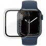 PanzerGlass Full Body Protection zaščitni ovitek s kaljenim steklom za Apple Watch 45mm - jasno