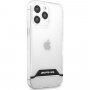 AMG White Stripes ovitek za iPhone 13 Pro Max - jasno