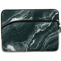 Neoprenska torba za iPad do 13" / MacBook do 14" - črni marmor