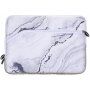 Neoprenska torba za iPad do 13" / MacBook do 14" - beli marmor