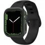 Spigen Thin Fit ovitek za Apple Watch 45mm - temno zelena