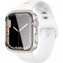 Spigen Ultra Hybrid ovitek za Apple Watch 45mm - jasno