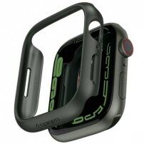 Spigen Thin Fit ovitek za Apple Watch 45mm - temno zelena