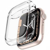 Spigen Ultra Hybrid ovitek za Apple Watch 45mm - jasno