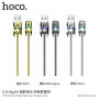 HOCO kabel za polnjenje in sinhronizacijo za Apple naprave - The Dark Knight - 1m - siva