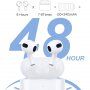 Wiwu brezžične bluetooth slušalke z MagSafe polnilnim ovitkom za Apple naprava - bela