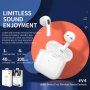 WK TWS V4 brezžične bluetooth slušalke za Apple naprava - bela
