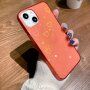 Prozorni etui s srčki za iPhone 12 Pro Max - rdeče