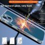 Ultra tanek etui s stekleno zadnjo stranjo za iPhone 13 Pro Max - jasno