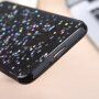 Zaščitni mehak etui z zvezdicami za iPhone X / XS - črna