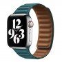 Usnjeni trakec za Apple Watch 42mm / 41mm / 40mm / 38mm - turkizna