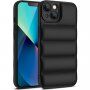 Zaščitni etui z blazinicami za iPhone 13 Pro Max - črna