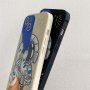 Etui iz mehke plastike astronavt iz vesolja za iPhone 12 Pro Max - bež