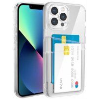 Transparentni etui z žepkom na kartice za iPhone 11 Pro - jasno