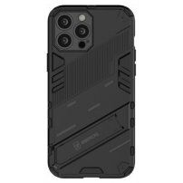 Trpežen zaščitni ovitek s stojalom za iPhone 13 Pro Max - črna
