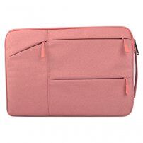 Univerzalna torba z žepi za iPad do 11" / MacBook do 12" - roza