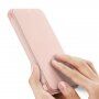 Dux Ducis ovitek z etuijem za kartice za iPhone 12 mini - roza