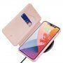 Dux Ducis ovitek z etuijem za kartice za iPhone 12 mini - roza
