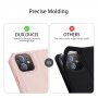 Dux Ducis ovitek z etuijem za kartice za iPhone 12 mini - roza