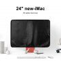 Zaščitni ovitek z žepi za iMac 24" - črna