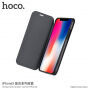 HOCO flip case za Apple iPhone XS - črna