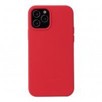 Silikonski pokrov za iPhone 13 mini - rdeče