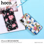 HOCO zaščitni pokrov za Apple iPhone XS - bela z rožami