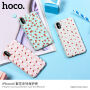 HOCO zaščitni pokrov za Apple iPhone XS - rože s trakovi