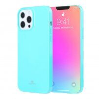 Goospery sijoč ovitek iz mehke plastike za iPhone 13 Pro - cijan