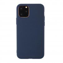 Mehka plastična prevleka za iPhone 13 Pro Max - temno modra