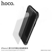HOCO oklepni pokrov in kaljeno steklo za iPhone X / iPhone X - jasno