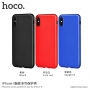 HOCO tanka zaščitna prevleka za Apple iPhone XS - rdeče