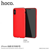HOCO tanka zaščitna prevleka za Apple iPhone XS - rdeče