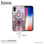 HOCO zaščitna prevleka s perlicami za Apple iPhone XS - roza