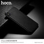 HOCO prevleka z ogljikovo teksturo za Apple iPhone XS - črna