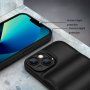 Zaščitni etui z blazinicami za iPhone 13 Pro Max - rjava