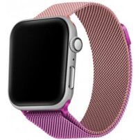 Kovinski jermen milan poteza za Apple Watch 42mm / 41mm / 40mm / 38mm - fuksija