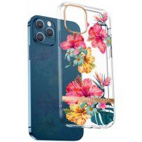 Transparentni zaščitni etui za 11 Pro - cvetovi hibiskusa